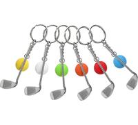Porte-clés balle de golf, porte-clés, mini porte-clés, pendentif sac, porte-clés golf