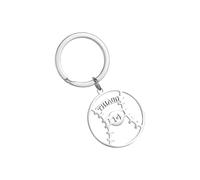 Porte-clés ballon, breloque de sac à dos de sport, porte-clés créatif creux avec motif de lettre anglaise pour sac à dos, sac, portefeuille, d, Siehe Beschreibung