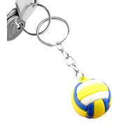 Porte-clés Ballon De Sport,Porte-clés Sport - Porte-clés de tennis,Petit porte-clés de football sur le thème du sport pour sac à dos, sac à main, bagages, garçons