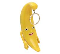 Porte-clés banane, porte-clés banane mignon,Pendentif sac à dos banane - Porte-clés Portable, bijoux, breloque de sac banane, accessoires de clé de figurine d'action pour garçons et filles