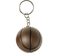 porte-clés basket-ball junior 4 cm brun