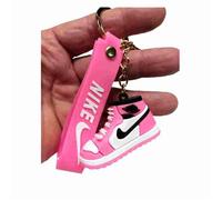 Porte clés basket NIKE de 6 cm avec son dragonne de 10 cm plusieurs couleurs ROSE