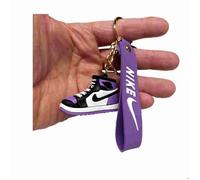Porte clés basket NIKE de 6 cm avec son dragonne de 10 cm plusieurs couleurs VIOLET376