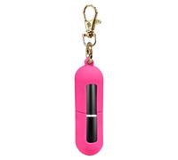Porte-clés baume à lèvres | Coque en silicone portable - Étui à rouge à lèvres | pour portefeuille, salle de sport, lieu de travail, activités de plein air, trajets quotidiens, sac à main de voyage