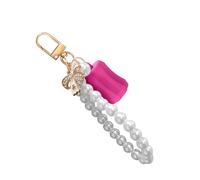 Porte-clés baume à lèvres tendance avec clip rapide, compatibilité multi-marques, portable, beauté essentielle, baume à lèvres