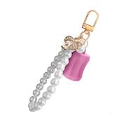 Porte-clés baume à lèvres tendance avec clip rapide, compatibilité multi-marques, portable, beauté essentielle, baume à lèvres