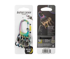 Porte-clés BigFoot Locker KeyRack Spectrum Nite Ize