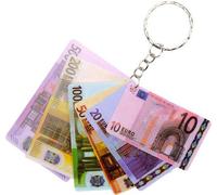 porte-clés billets euro 6,5 x 4 cm 6 pièces