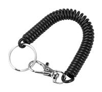 Porte-clés Bobine | Longe à Bobine Longue | Longe de Cordon de Bobine, Longue Bobine élastique de Porte-clés de Ressort d'étirement Le Plus Fort pour la Carte d'