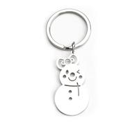 Porte-clés Bonhomme de Neige Mignon, Cadeau pour Petite Amie, Amie