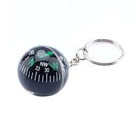 Porte-clés boussole, cadran flottant, boussole de poche, boule remplie de liquide, for voyages, randonnée, camping, survie en plein air, chasse, exploration