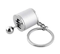 Porte-clés Bouton Accessoires Voiture Vitesse De Vitesse Gear Shift Bâton Boîte Porte-clés en Métal Porte-clefs Ornement Voiture
