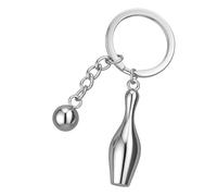 Porte-Clés Bowling - Porte-Cléf Sportif et Charme de Sac pour Femmes avec Quille et Boule de Bowling, Cadeaux de Porte-Clé Cool pour Amatrices de Bowling