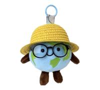 Porte-Clés Breloque - Charme Cartoon Motif Terre | Porte-clés Animaux en Peluche Mignons pour Sac | Pour Fête Vacances Anniversaire Portefeuille Sac À Main Voiture Hommes Femmes