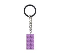 Porte-clés Brique 2x4 lavande moyenne