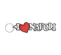Porte-clés brodé - I Love Napoli (Italie)
