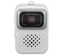 Porte-clés Caméra Caméscope 1080P 2MP écran Couleur 0.96 Pouces avec Carte 64GB pour Enregistrement de Voyage en Plein Air (White)