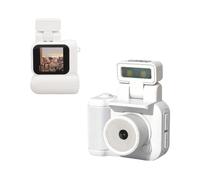 Porte-clés Caméra Porte-clés Caméra avec Flash Mini Porte-clés Caméra Mini Caméra de Sport HD Mini Porte-clés Caméra Blanc