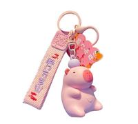 Porte-clés Capybara, porte-clés drôle Capybara - Jouer de la musique Capybara Pendentif Funny Doll | Pendentif drôle de Capybara, porte-clés animal réaliste, jouet Capybara, porte-clés animaux