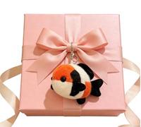 Porte-clés carpe pour sac à dos, pendentif poisson mignon pour sacs/clés, alliage durable et émail, accessoires de décoration de sac léger pour hommes, femmes, adolescents