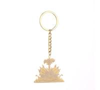 Porte-Clés Carte D'Haïti, Porte-Clés Carte Portable, Porte-Clés De Style Ethnique, Accessoire De Clés De Voiture Pour Sac, Porte-Clés Cadeau Souvenir Créatif Pour Hommes Et Femmes, Ja