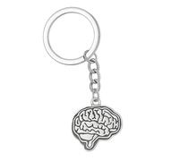 Porte-Clés Cerveau, Porte Anatomie Médicale de Sac pour Femmes