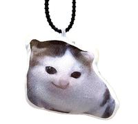 Porte-clés Charm | Porte-Clés Peluche Chat en Forme de Sac - Accessoire de Mode Doudou Souple à Effet Sonore pour Amis Couples Ados Adultes Sac