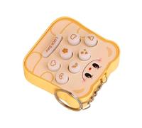 Porte-clés Charme, Marteau Taupe Jouet sensoriel - Lumineux Mignon Fidget Décoration Portable Accessoires de Sac pour Adultes Cadeau d'anniversaire