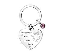 Porte-Clés Chat 1 Pièce, Porte-Clés Pendentif Chat, Porte-Clés Intéressant, Porte-Clés Animal Mignon, Porte-Clés Créatif, Breloque De Sac