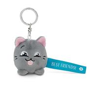 Porte-clés Chat Best Friend! bleu 5cm
