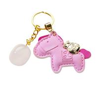 Porte-clés cheval en cristaux robustes symbolisant la prospérité et l ' attrait à la mode, accessoire de porte-clés de voyage