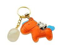 Porte-clés cheval en cristaux robustes symbolisant la prospérité et l ' attrait à la mode, accessoire de porte-clés de voyage