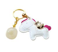 Porte-clés cheval en cristaux robustes symbolisant la prospérité et l ' attrait à la mode, accessoire de porte-clés de voyage