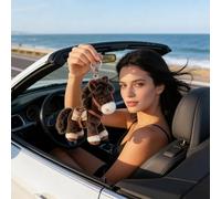 Porte-clés Cheval en Peluche,Mascotte Porte-clés de l'Année du Cheval,Charme pour Sac en Peluche Animal | pour Adultes, Famille, Amis, Déplacements, Voyage, Plein Air, Vacances