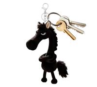 Porte-clés Cheval - Peluche Animale 2026 Ans, Porte-clés Mascotte Douce, Breloque Légère, Design Portable | Accessoire Décoratif Pour À Dos, Portefeuille, Bagages, Rétroviseur, Téléphone, Sac À Ma