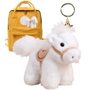 Porte-Clés Cheval Pour Femmes | Broderie Cadeau Festif,Porte-Clés Année Lunaire du Cheval,Idée Cadeau Famille Collègues Étudiants Anniversaire Fêtes Maison Voyage Nouvel An Vacances