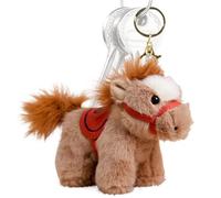 Porte-Clés Cheval Pour Femmes,Peluche Douce Broderie Fournitures | Porte-Clés Année du Cheval 2026,Idée Cadeau Famille Collègues Étudiants Anniversaire Fêtes Maison Voyage Nouvel An Vacances