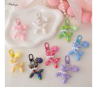 Porte-clés Chien Ballon pour Femmes, Accessoire de Charme de Sac Premium pour Dames, Porte-clés de Voiture, Design Minimaliste pour un Usage Quotidien Taille UniqueAnimalAlliage de zinc