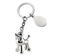 Porte-clés chien caniche 3D cod.EL7623 cm 10x3,5x2h by Varotto & Co.