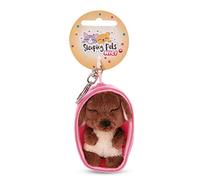 Porte - clés Chien Sleeping Pets Marron 8cm