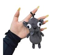 Porte-clés Chihuahua - Animal en peluche réaliste avec clip, pendentifs mignons en forme de chiot pour décoration de sac, accessoires de voiture, cadeau pour femmes, hommes, enfants et amis
