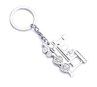 Porte-clés CHOO CHOO Train en alliage avec bague porte-clés et support pour clé de voiture