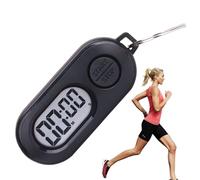 Porte-clés Chronomètre Sport, Pendentif Mini Chronomètre Numérique, Horloge Numérique Portable LCD, Accessoires Légers Compte-A-Rebours Cour De Récréation