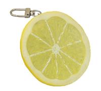 Porte-clés citron, breloque de sac, Simulation de fruits, en alliage, modèle de Fruit, pendentif, bijoux, cadeau, accessoire à la mode
