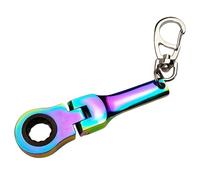 Porte-clés clé à cliquet, porte-clés clé à cliquet, clé à cliquet, porte-clés mécanique, clé à douille de 10 mm, porte-clés clé à douille, accessoire d'atelier mécanique
