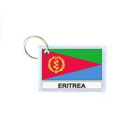 Porte Cles Cle Clefs Imprime Double Face Drapeau Er Erythree