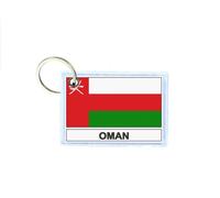 Porte Cles Cle Clefs Imprime Double Face Drapeau Om Oman