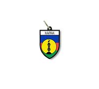 Porte cles clefs cle Drapeau Collection Blason Nouvelle caledonie kanak kanaky