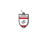Porte cles clefs cle Drapeau Collection Blason Tuscany Toscane Italie Toscana