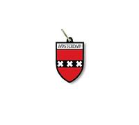 Porte cles clefs cle Drapeau Collection Ville Blason Amsterdam